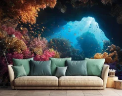 Fototapeta Ocean Brązowy Na Flizelinie Do Sypialni Salonu 250x175