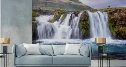 Fototapeta WODOSPAD Kirkjufellsfoss 3D 90x60cm