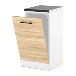 Front zabudowa zmywarki szafka 45cm spremium dąb sonoma