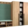 Garderoba do przedpokoju MIRO 8 dąb craft + manila 11