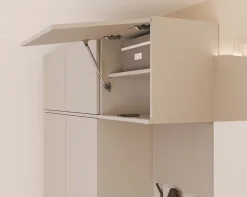 Garderoba Szafa + Wieszak HAGA II 1Sz1W KASZMIR BEŻ