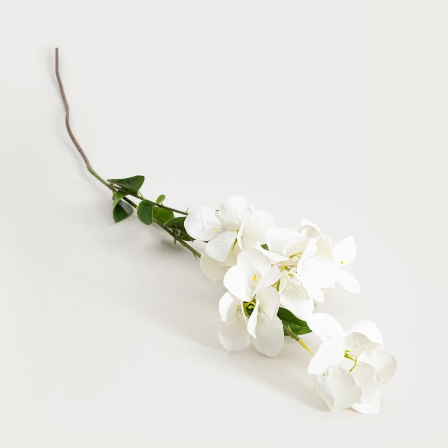 Gałązka sztuczna AZALEA azalia japońska biała 112 cm HOMLA