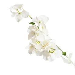 Gałązka sztuczna AZALEA azalia japońska biała 112 cm HOMLA