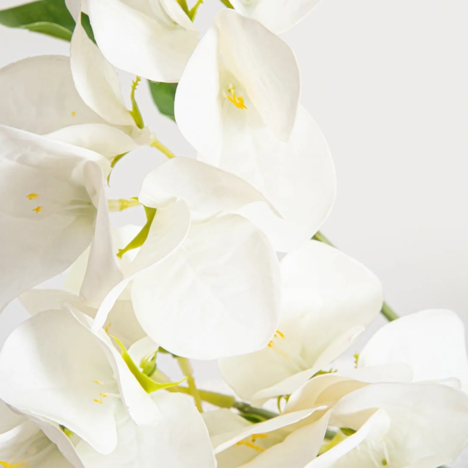Gałązka sztuczna AZALEA azalia japońska biała 112 cm HOMLA