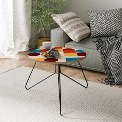 GEOMETRIC PUZZLE Stolik kawowy mały