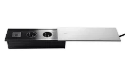 Gniazdo blatowe zasuwane Spacetronik SPS-S24S V2