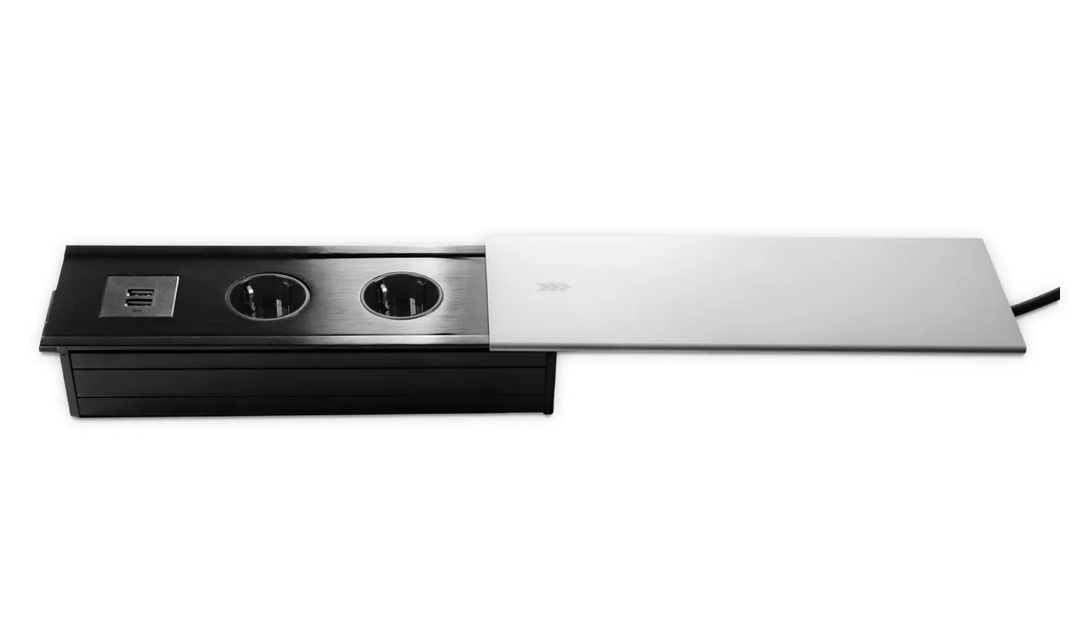 Gniazdo blatowe zasuwane Spacetronik SPS-S24S V2