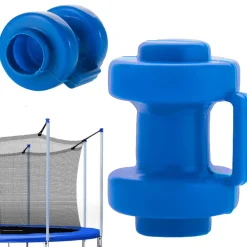 Grzybki do trampoliny 6 szt. na słupki do mocowania niebieskie
