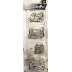 Haczyki do ozdób choinkowych, metal, 300 szt.