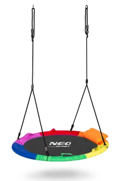 Huśtawka ogrodowa bocianie gniazdo 120 cm swingo Neo-Sport