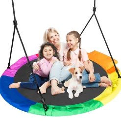 Huśtawka ogrodowa bocianie gniazdo 120 cm swingo Neo-Sport