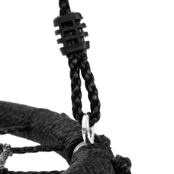 Huśtawka ogrodowa, fotel wiszący do 120 kg bocianie gniazdo czarne