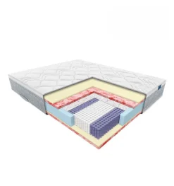 Janpol Jan - materac kieszeniowy, sprężynowy 80x200 Biaxial