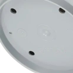 Kadax Doniczka Donica z Podstawką 15cm Szara Mat