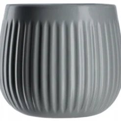 Kadax Doniczka Ceramiczna 14cm Osłonka Szara