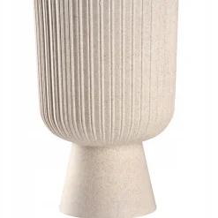 Kadax Doniczka Osłonka Gazon Kwietnik 14cm Beżowa