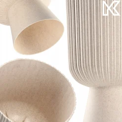 Kadax Doniczka Osłonka Gazon Kwietnik 14cm Beżowa