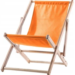 Kadax Leżak Ogrodowy Plażowy Drewniany Leżaki 2szt