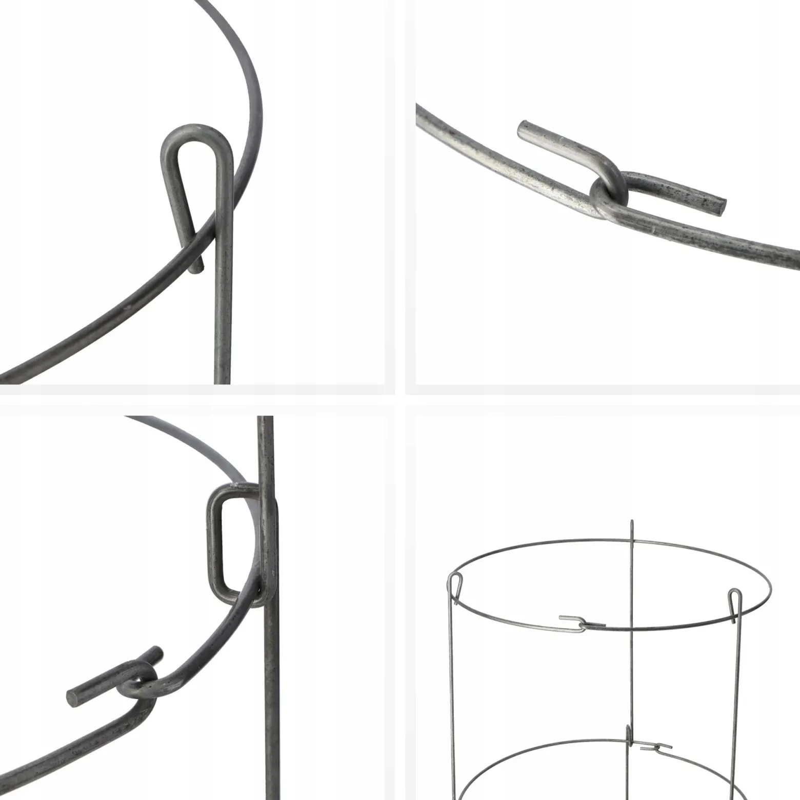 Kadax Podpora Ogrodowa 60cm Do Roślin Obejma 3szt