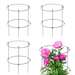 Kadax Podpora Ogrodowa 60cm Do Roślin Obejma 3szt