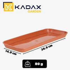 Kadax Podstawka Pod Doniczkę Donicę 40cm Terakota