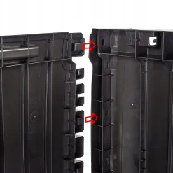 Kadax Skrzynia Ogrodowa Kufer Schowek 310L Brązowa