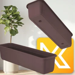 KADAX Skrzynka Balkonowa 60cm Doniczka Na Kwiaty