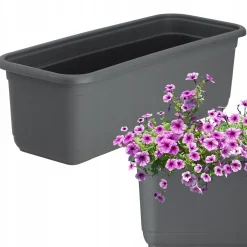 Kadax Skrzynka Balkonowa 40cm Doniczka Na Kwiaty