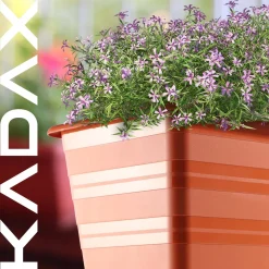 KADAX Skrzynka Balkonowa Doniczka Z Uchwytami 60cm