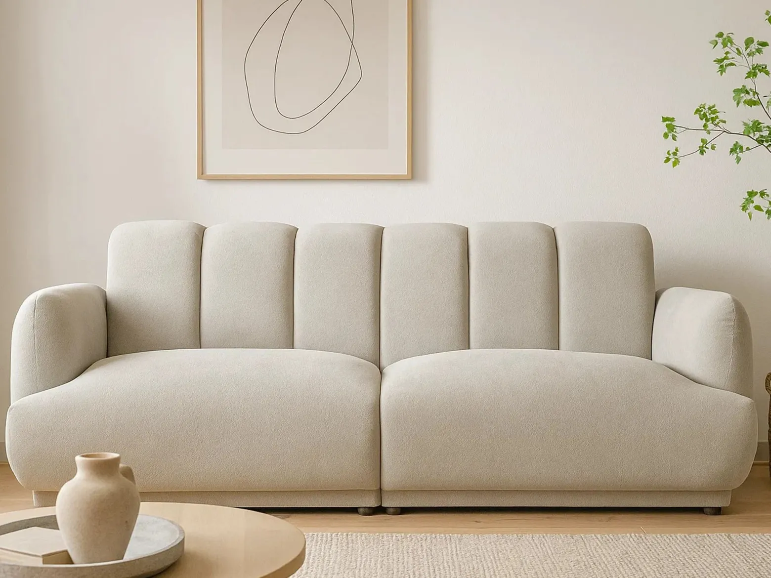 Kanapa Velora 204 cm – miękka i komfortowa, Gerra 80