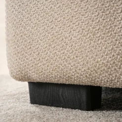 Kanapa Sofa Glamour 2 Osobowa Do Salonu Wygodna Kremowa MODERNO 2S