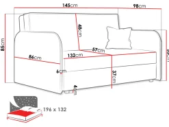 Kanapa trzyosobowa Viva Loft III