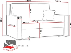 Kanapa Viva Star Sztruks II