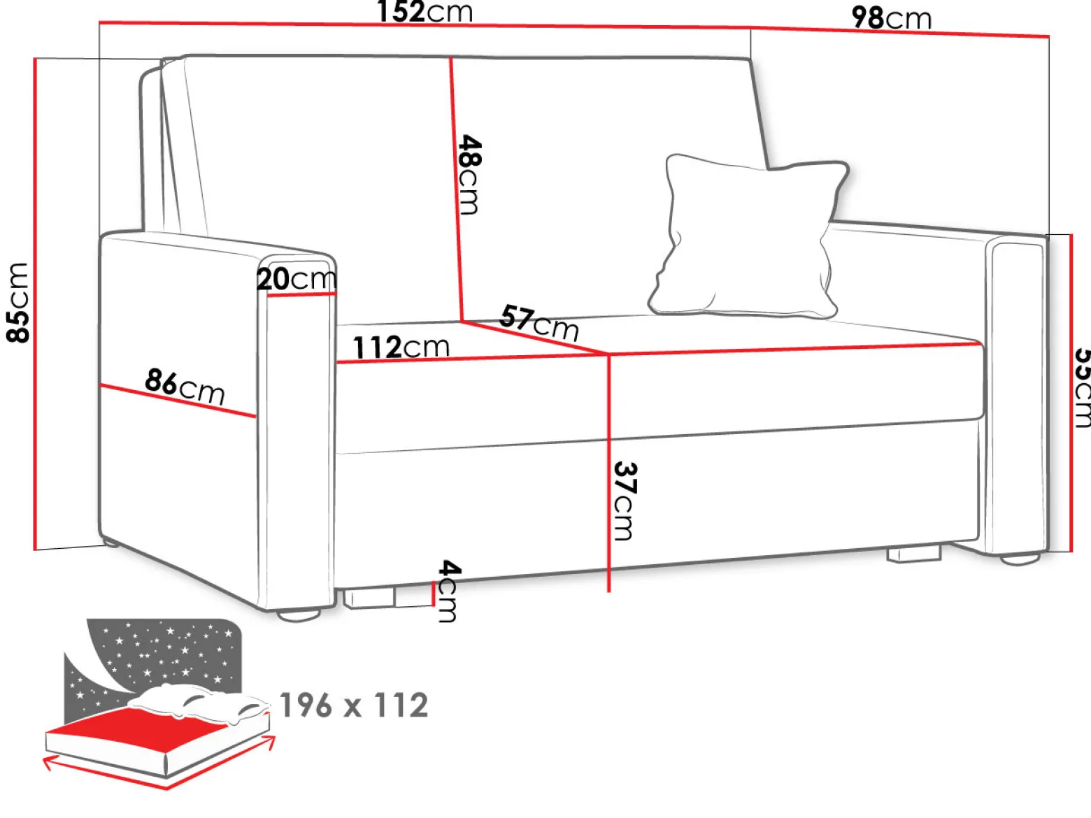 Kanapa Viva Star Sztruks II
