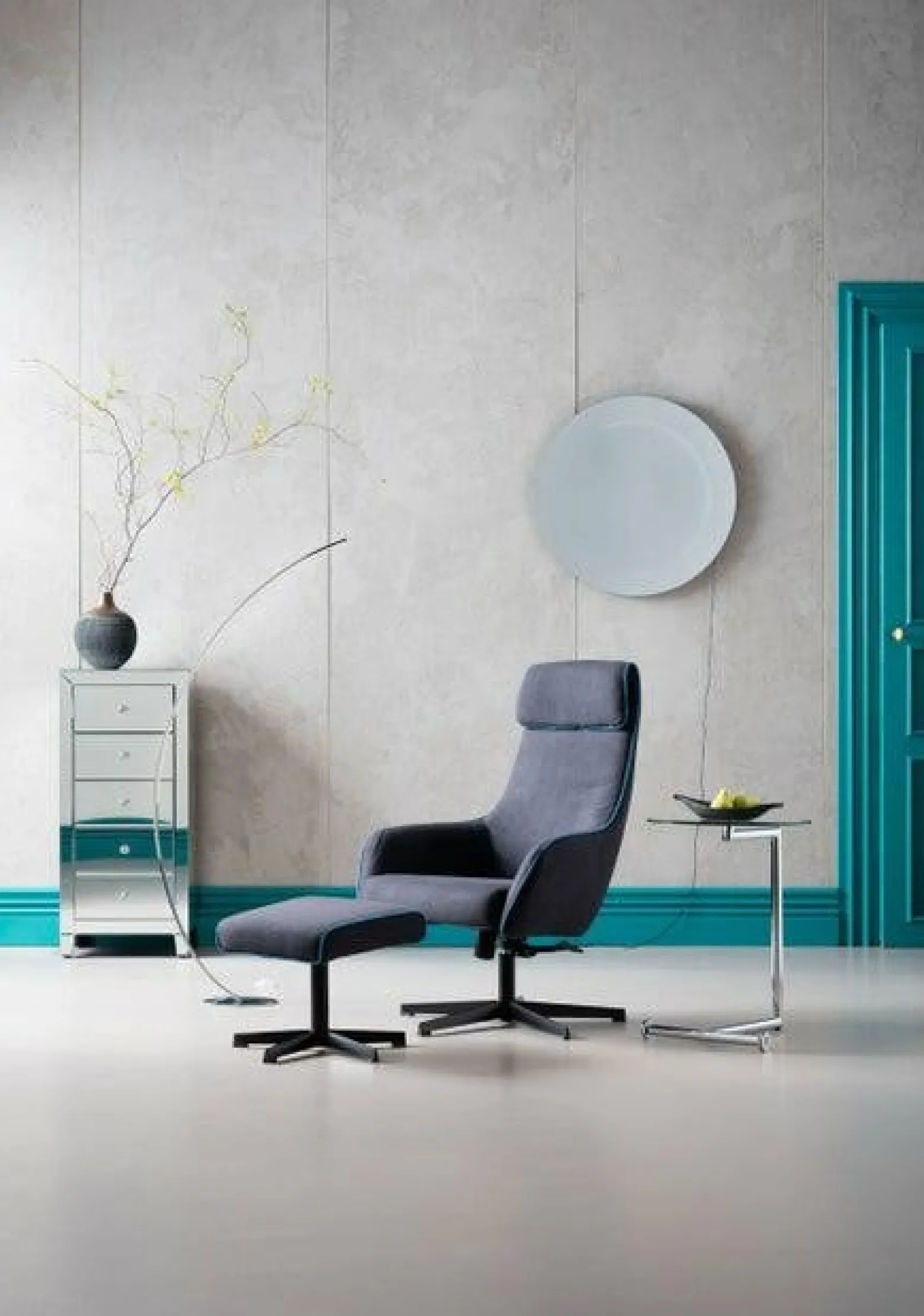 KARE stolik EASY LIVING 46 transparentny