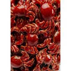 KARE wazon dekoracyjny CRABS 39 cm czerwony