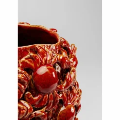 KARE wazon dekoracyjny CRABS 39 cm czerwony