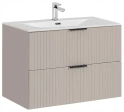 Kaszmirowa szafka 80 cm ADEL CASHMERE 82-80-2S z umywalką