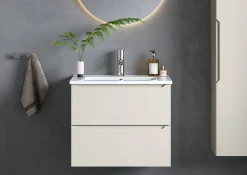 Kaszmirowa Szafka pod Umywalkę 60cm 2 Szuflady Etna