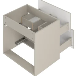 Kaszmirowa Szafka pod Umywalkę 60cm 2 Szuflady Etna