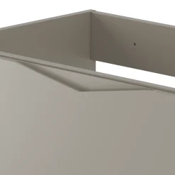 Kaszmirowy Zestaw Łazienkowy 140cm Szafka z Blatem Regał Umywalka Słupek