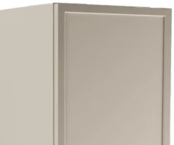 Kaszmirowy Zestaw do Łazienki 60cm Szafka z Blatem Słupek Fronty Ramka Roma