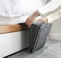 Kieszeń schowek filcowy SHP NUDE brązowy