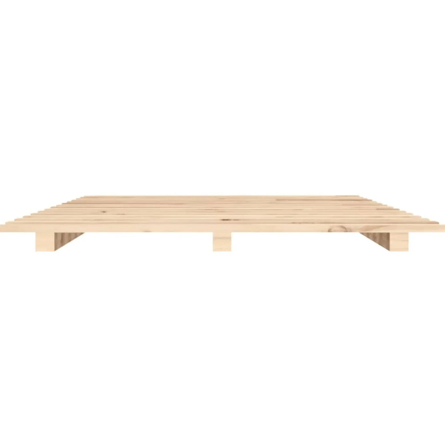 Łóżko Drewniane Rama Łóżka Sofa Brązowe Do Sypialni Pokoju 75x190 cm