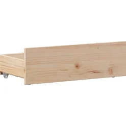 Łóżko Drewniane Rama Łóżka Sofa Brązowe Do Sypialni Pokoju 75x190 cm