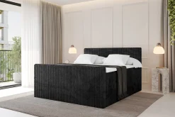 Łóżko kontynentalne z pojemnikiem i materacem H3|H4 TOLO-Z KING 120x200cm