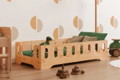 Łóżko pojedyncze drewniane TILA 2B Lakier - SMARTWOOD®