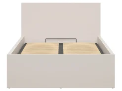 Łóżko Tetrix 120x200 ze stelażem i pojemnikiem kaszmir