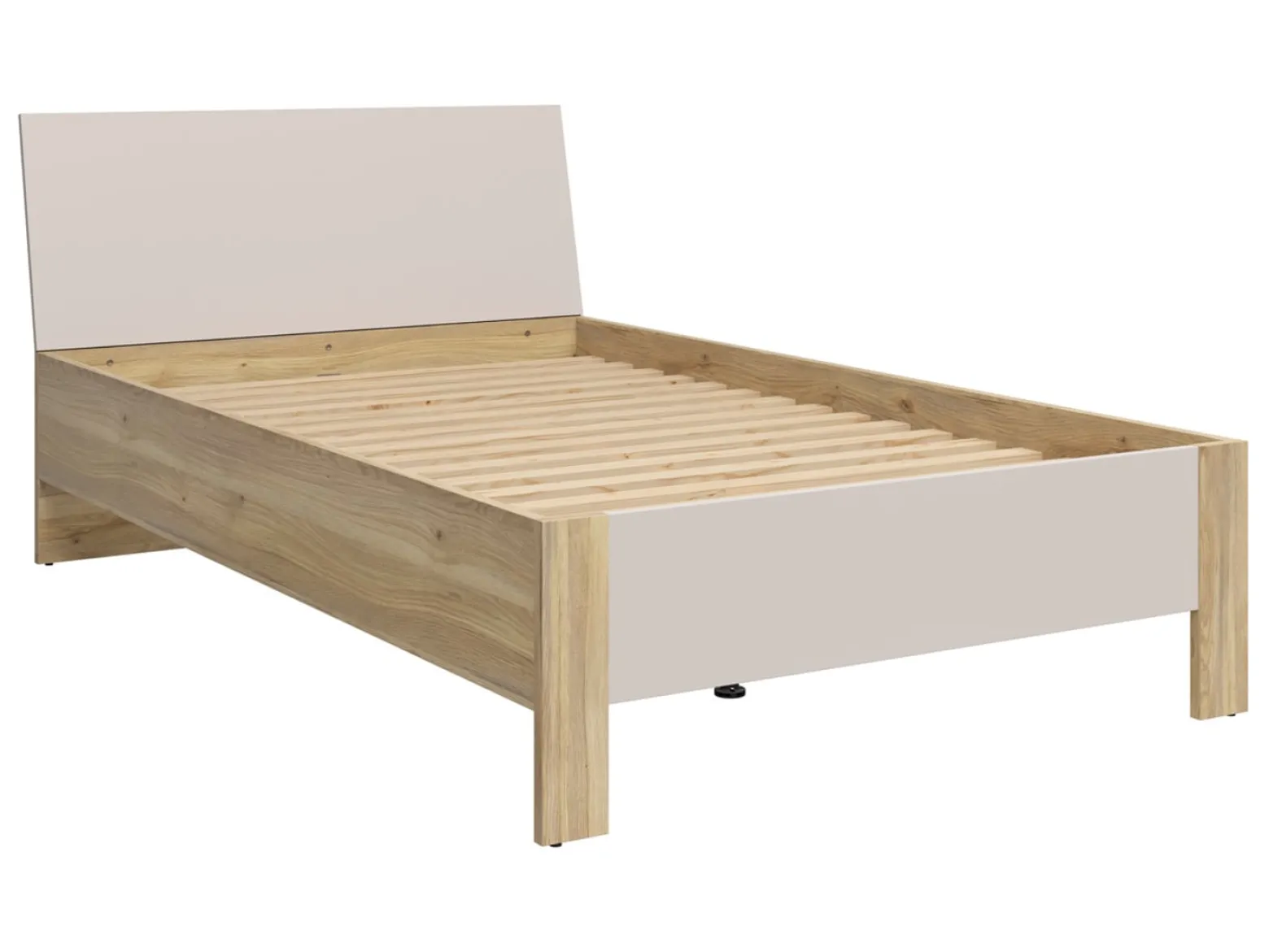 Łóżko Chuck 120x200 dąb mauvella/kaszmir