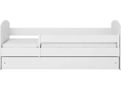 Łóżko Classic2 140x80z szufladą białe